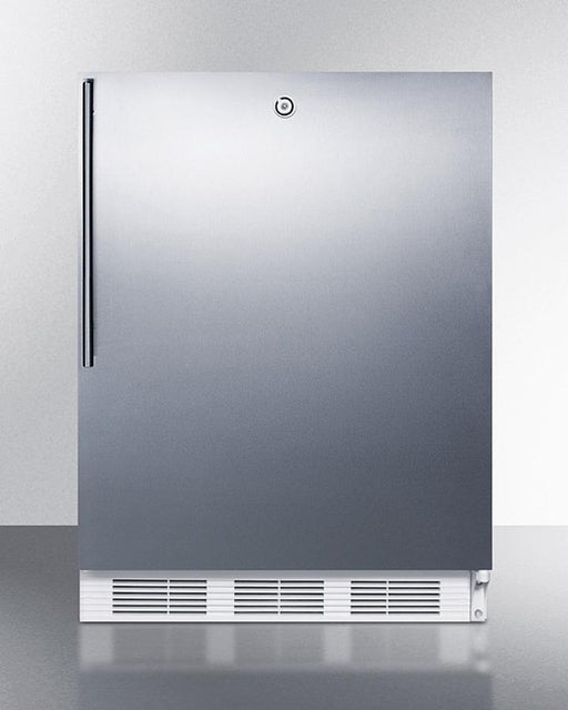 Accucold 24" Wide Built-In All-Refrigerator ADA Compliant with Thin Handle