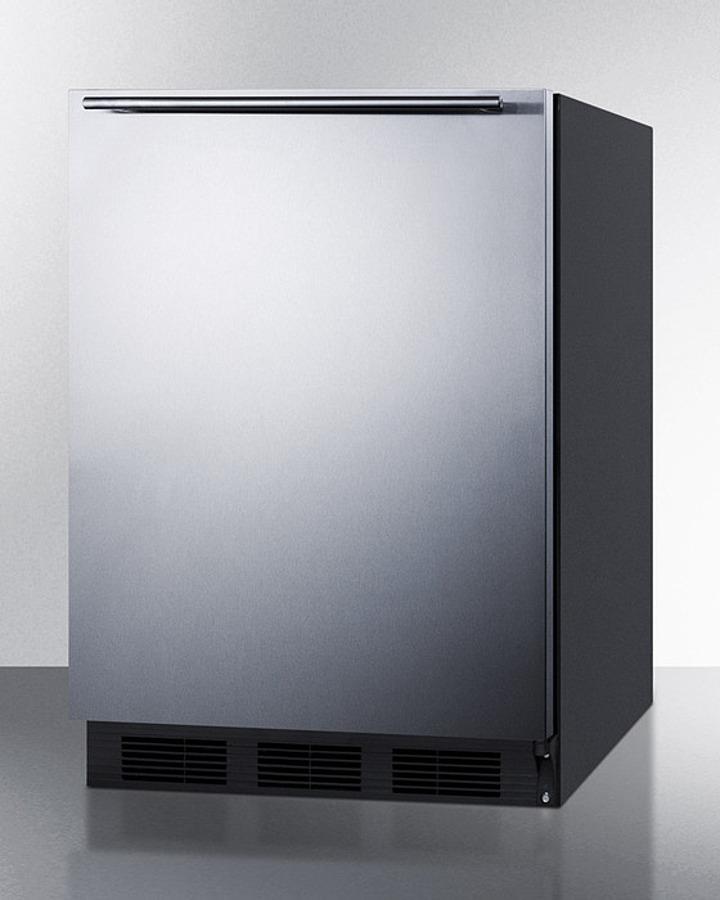 Accucold 24" Wide Built-In All-Refrigerator with Horizontal Handle