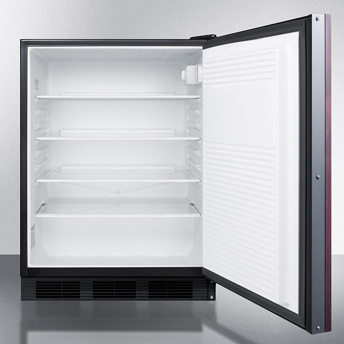 Accucold 24" Wide Built-In All-Refrigerator with Integrated Door Frame ADA Compliant