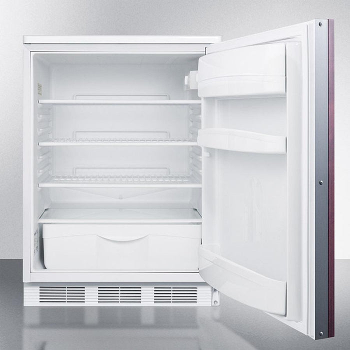 Accucold 24" Wide Built-In All-Refrigerator with Integrated Door Frame