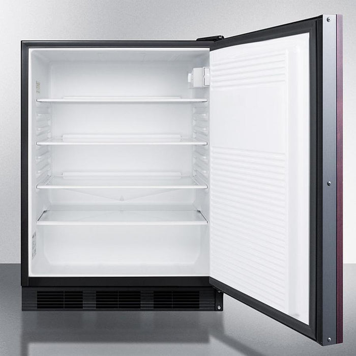 Accucold 24" Wide Built-In All-Refrigerator with Integrated Door Frame