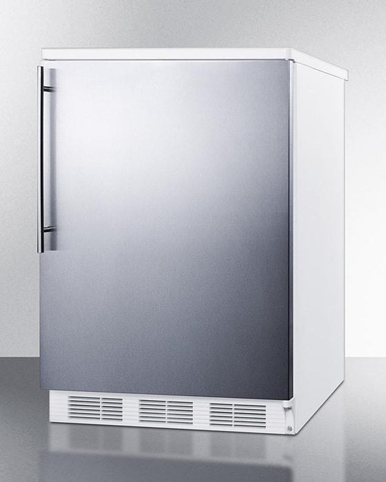 Accucold 24" Wide Built-In All-Refrigerator with Thin Handle