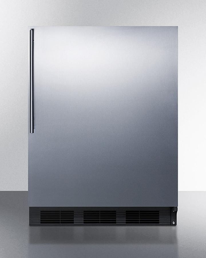 Accucold 24" Wide Built-In All-Refrigerator with Thin Handle