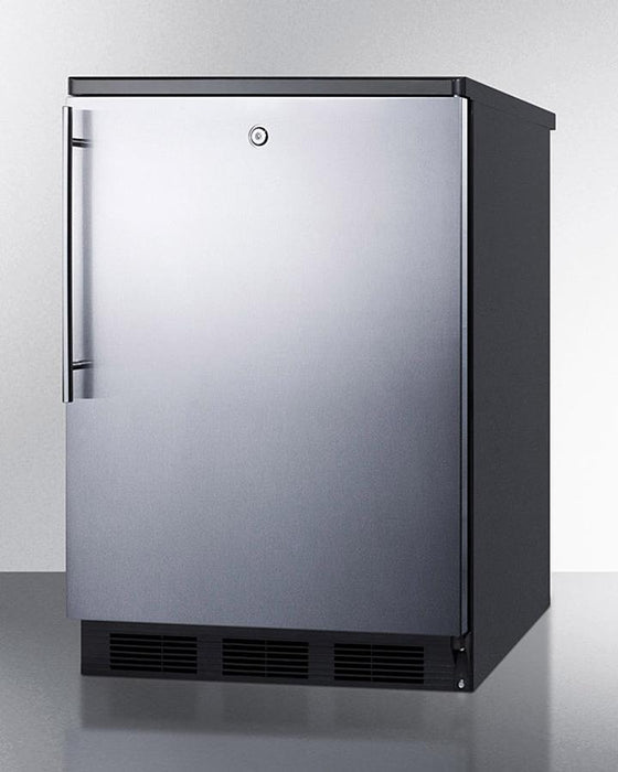 Accucold 24" Wide Built-In All-Refrigerator with Thin Handle