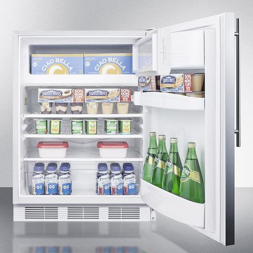 Accucold 24" Wide Built-In Refrigerator-Freezer ADA Compliant