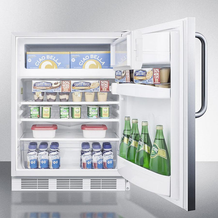 Accucold 24" Wide Built-In Refrigerator-Freezer ADA Compliant