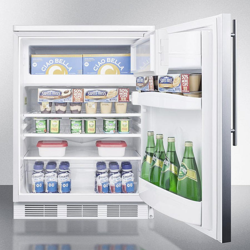 Accucold 24" Wide Built-In Refrigerator-Freezer