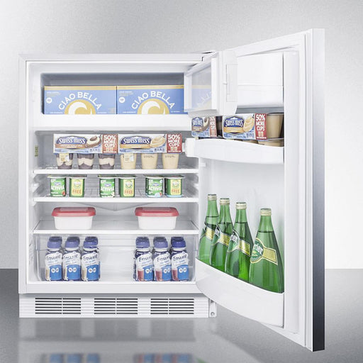 Accucold 24" Wide Refrigerator-Freezer ADA Compliant