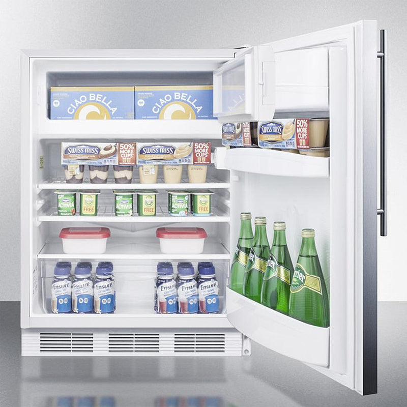 Accucold 24" Wide Refrigerator-Freezer ADA Compliant