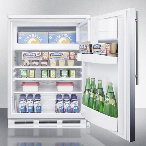 Accucold 24" Wide Refrigerator-Freezer