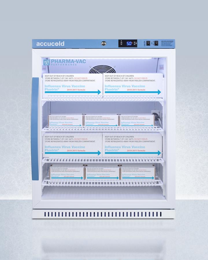 Accucold 6 Cu.Ft. Vaccine Refrigerator ADA Height