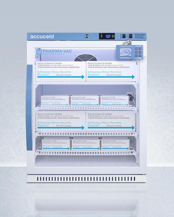 Accucold 6 Cu.Ft. Vaccine Refrigerator ADA Height