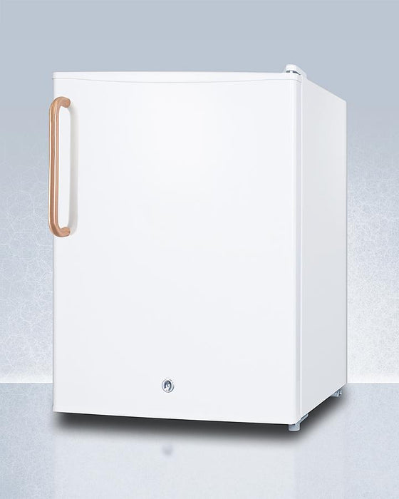 Accucold Compact All-Refrigerator with Antimicrobial Pure Copper Handle