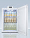 Accucold Compact Commercially Approved Nutrition Center Series All-Refrigerator