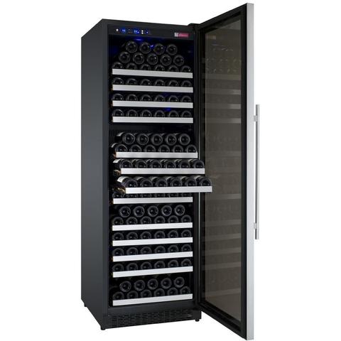 Allavino 24" Wide FlexCount II Tru-Vino 177 Bottle Single Zone Stainless Steel Right Hinge Wine Refrigerator VSWR177-1SR20