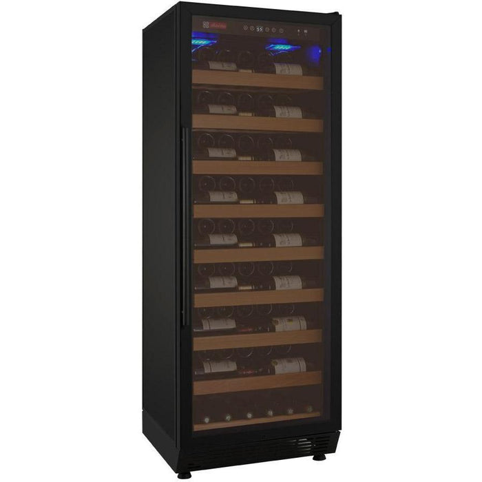 Allavino 24" Wide Vite II 99 Bottle Single Zone Black Right Hinge Wine Refrigerator YHWR115-1BR20