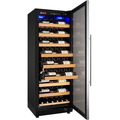 Allavino 24" Wide Vite II Tru-Vino 99 Bottle Single Zone Stainless Steel Right Hinge Wine Refrigerator YHWR115-1SR20