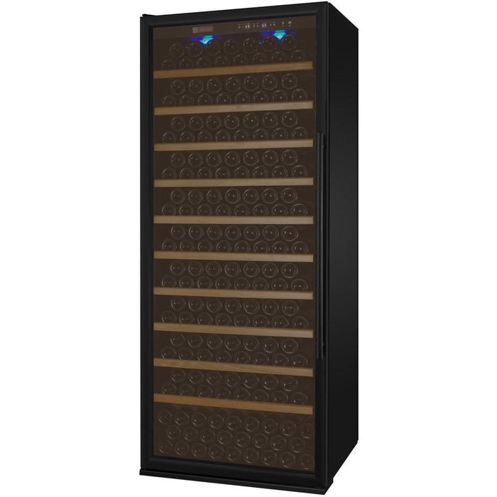 Allavino 32" Wide Vite II Tru-Vino 277 Bottle Single Zone Black Left Hinge Wine Refrigerator YHWR305-1BL20