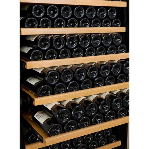 Allavino 32" Wide Vite II Tru-Vino 277 Bottle Single Zone Black Left Hinge Wine Refrigerator YHWR305-1BL20