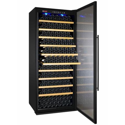 Allavino 32" Wide Vite II Tru-Vino 277 Bottle Single Zone Black Right Hinge Wine Refrigerator YHWR305-1BR20