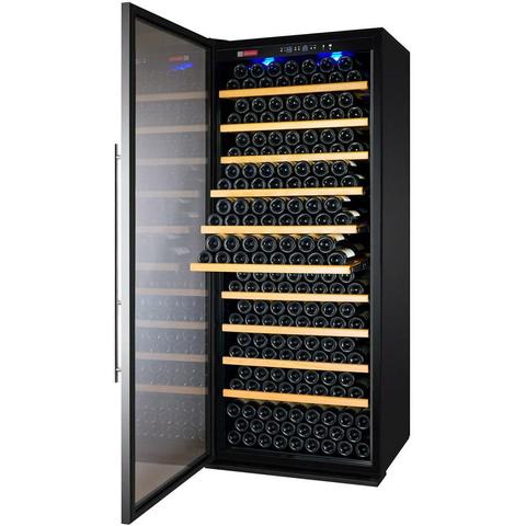 Allavino 32" Wide Vite II Tru-Vino 277 Bottle Single Zone Stainless Steel Left Hinge Wine Refrigerator YHWR305-1SL20