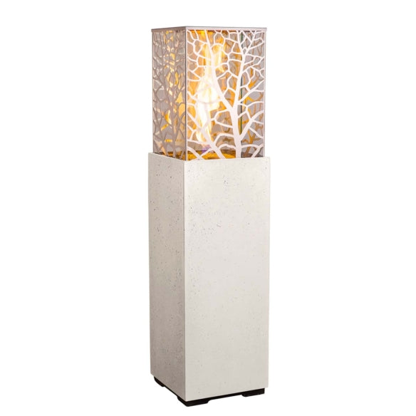 American Fyre Designs 16" Magnolia Lantern Square Fire Urn - 716-BA-11-M1NC