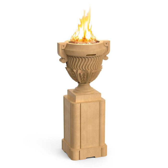 American Fyre Designs 26" Piage Pedestal Fire Urn - 765-BA-11-M2NC