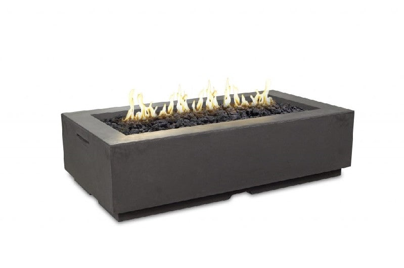 American Fyre Designs 56" Louvre Rectangle Fire Pit - 689-BA-11-M7NC