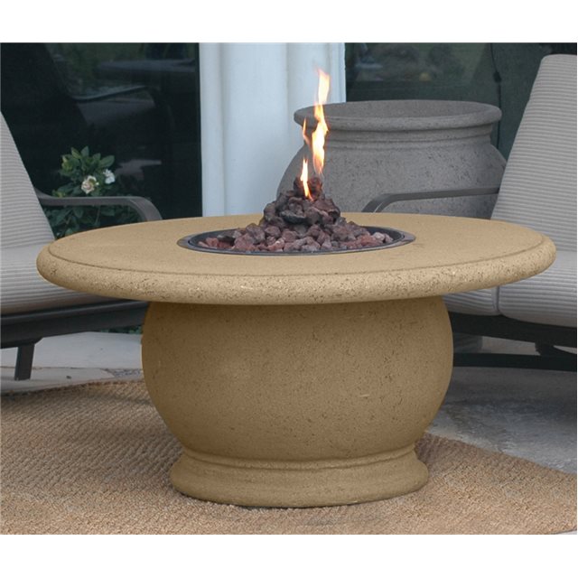 American Fyre Designs Cafe Blanco Amphora Firetable - 610-CB-11-M2NC