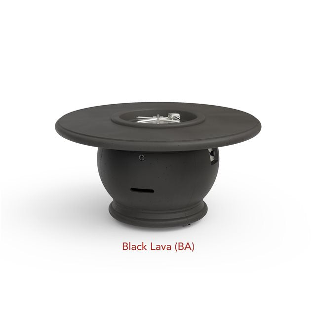 American Fyre Designs Black Lava Amphora Firetable - 610-BA-11-M2NC