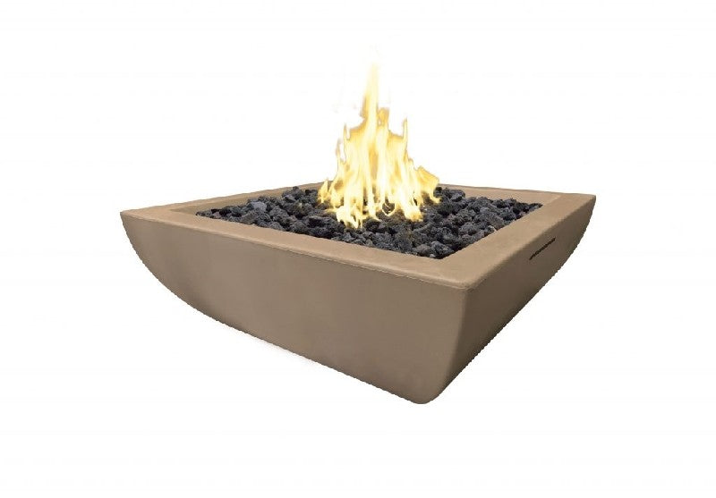 American Fyre Designs 30" Bordeaux Petite Square Firebowl - 431-BA-11-M6NC