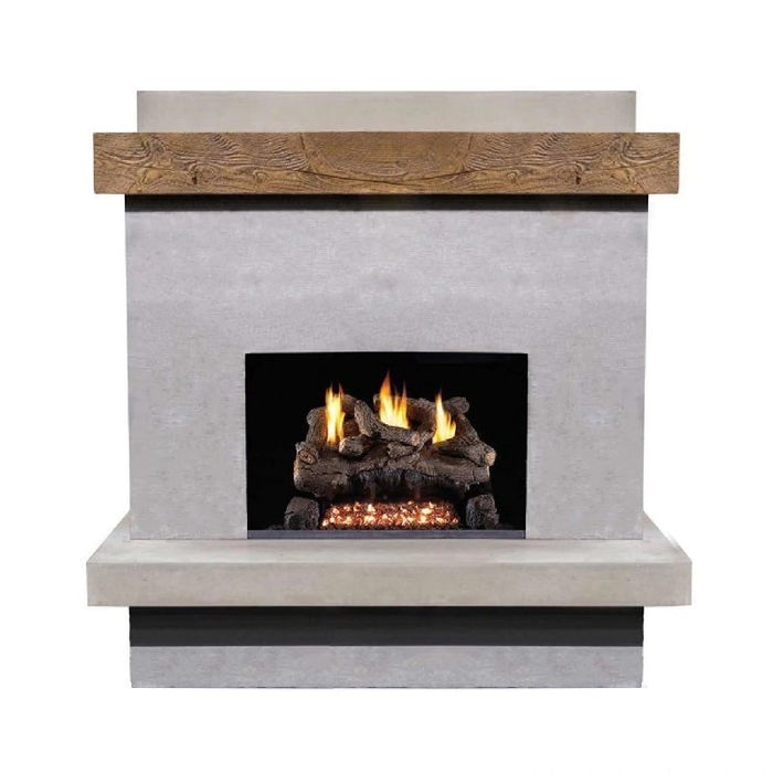 American Fyre Designs Brooklyn Smooth Fireplace - 060-CG-N-FO-RBC