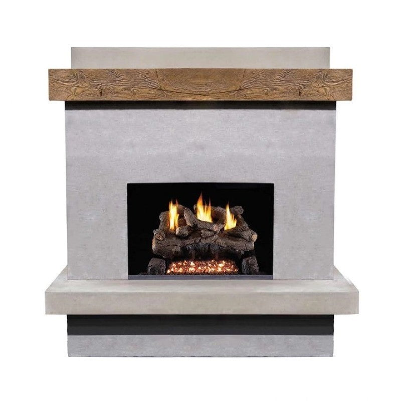 American Fyre Designs Brooklyn Smooth Fireplace - 060-CG-N-FO-RBC