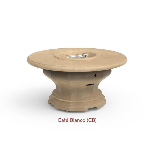American Fyre Designs Cafe Blanco Inverted Firetable - 629-CB-11-M2NC