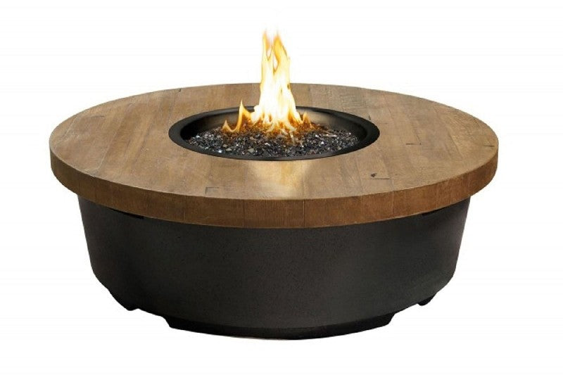 American Fyre Designs Contempo Reclaimed Round Firetable - 782-BA-FO-M2NC