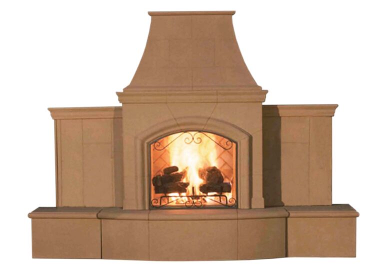 American Fyre Designs Grand Phoenix Fireplace - 818-05-N-CB-LBC