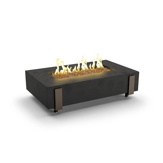 American Fyre Designs Iron Saddle Firetable - 580-TR-11-M7PC