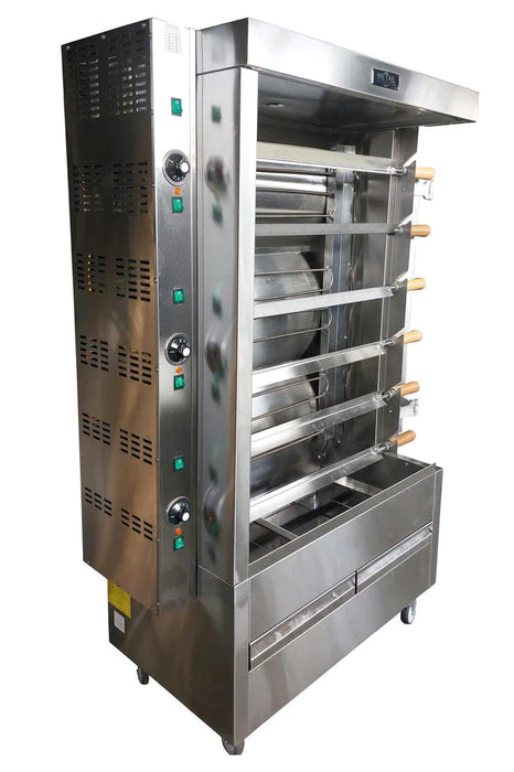 AMPTO Chicken Rotisserie - 30 Chickens - Electric