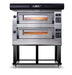 AMPTO Electric Pizza Oven Amalfi 26'' x 41'' x 7'' (Chamber) 208/240/60/3 - 2 Decks