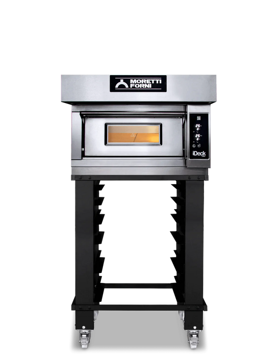 AMPTO iDeck Digital Control Electric Pizza Oven 61x66x14 cm chamber. 1 Deck. 220/60/1-3