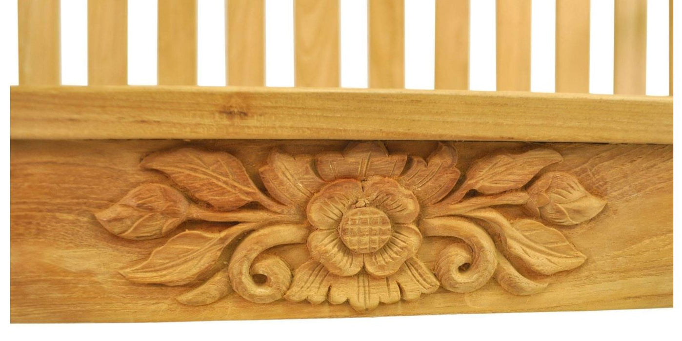 Anderson Teak 50" Round Rose Bench - BH-050RS