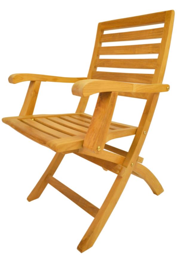 Anderson Teak Andrew Folding Armchair (Sold as a Pair) - CHF-109