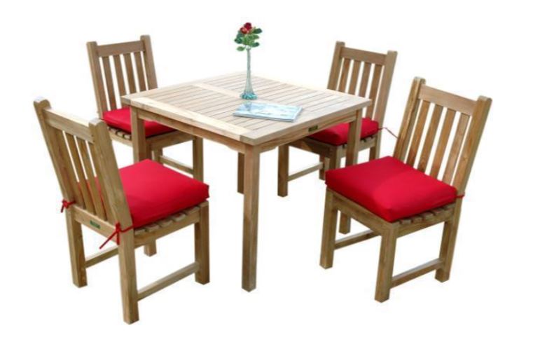 Anderson Teak Bahama Classic 5-Piece Dining Set  - Set-25