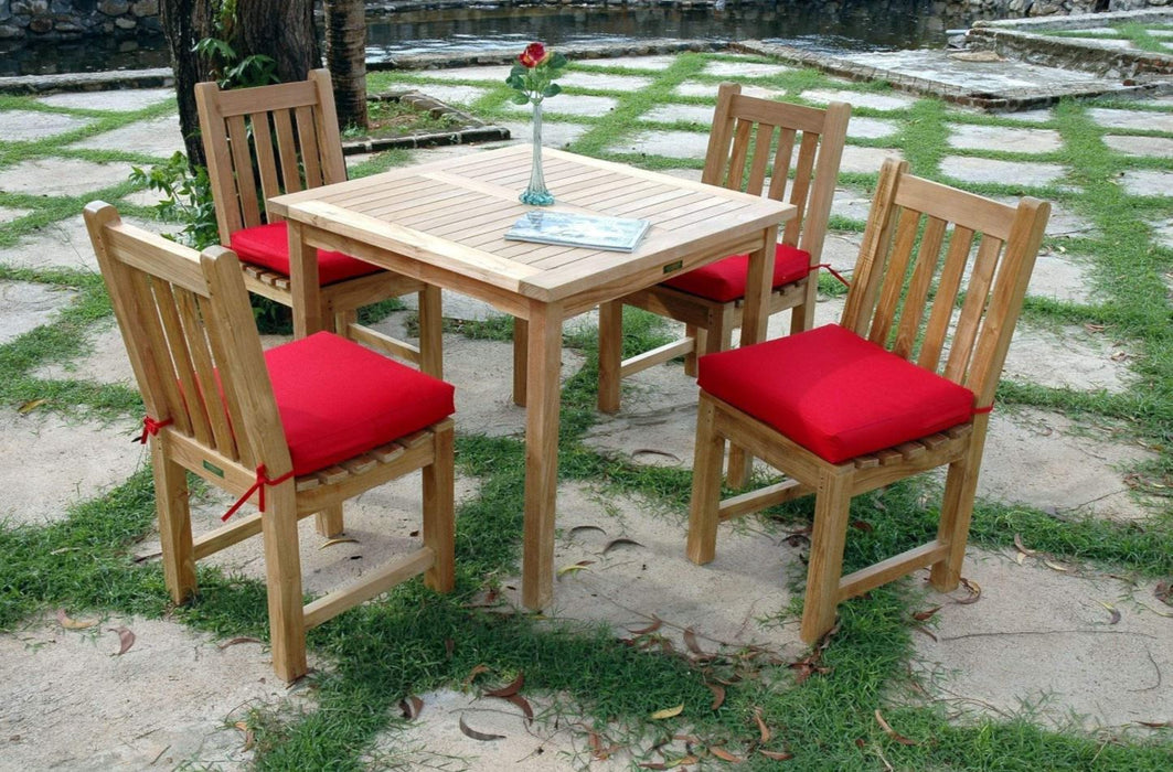 Anderson Teak Bahama Classic 5-Piece Dining Set  - Set-25