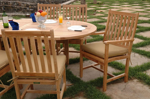 Anderson Teak Bahama Wilshire 7-Piece Extension Dining Set - Set-26