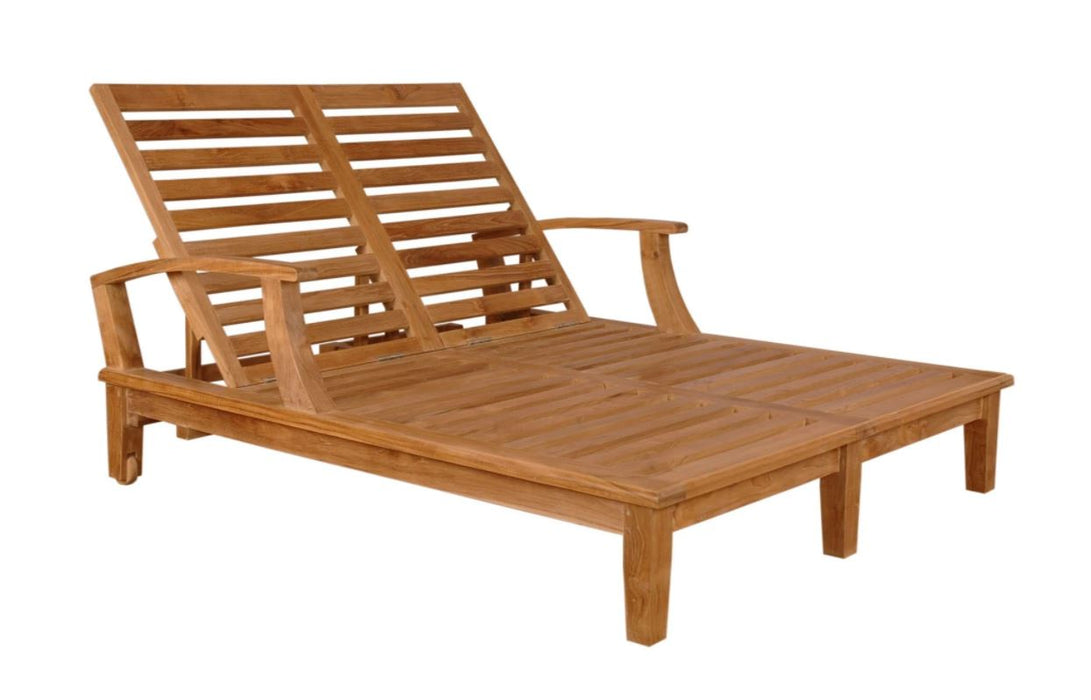 Anderson Teak Brianna Double Sun Lounger with Arm - SL-209