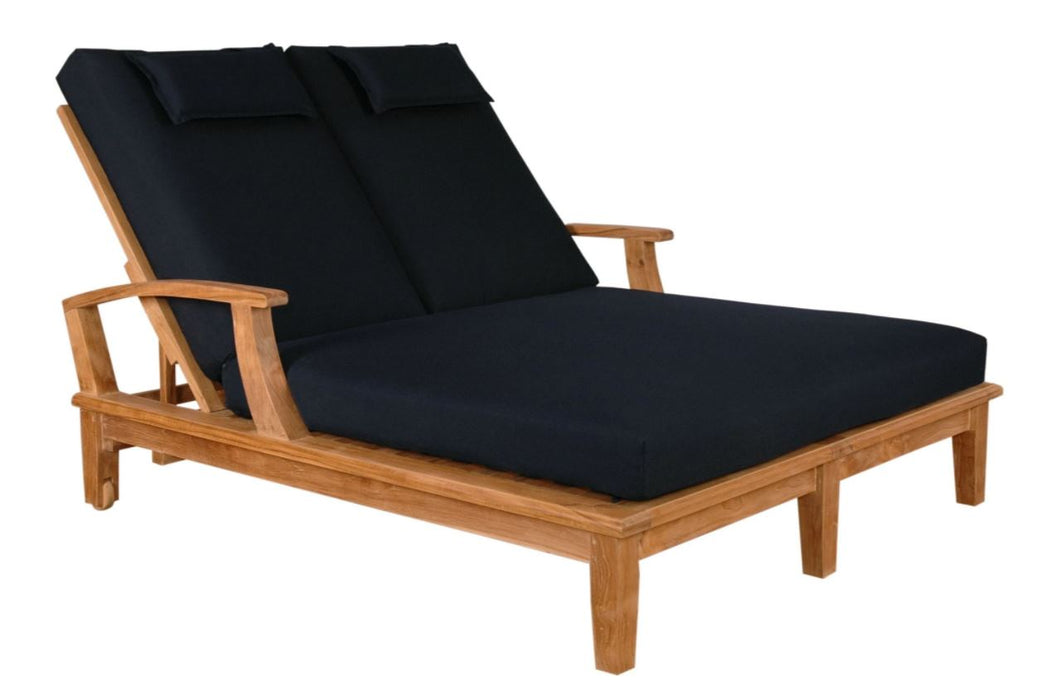 Anderson Teak Brianna Double Sun Lounger with Arm - SL-209