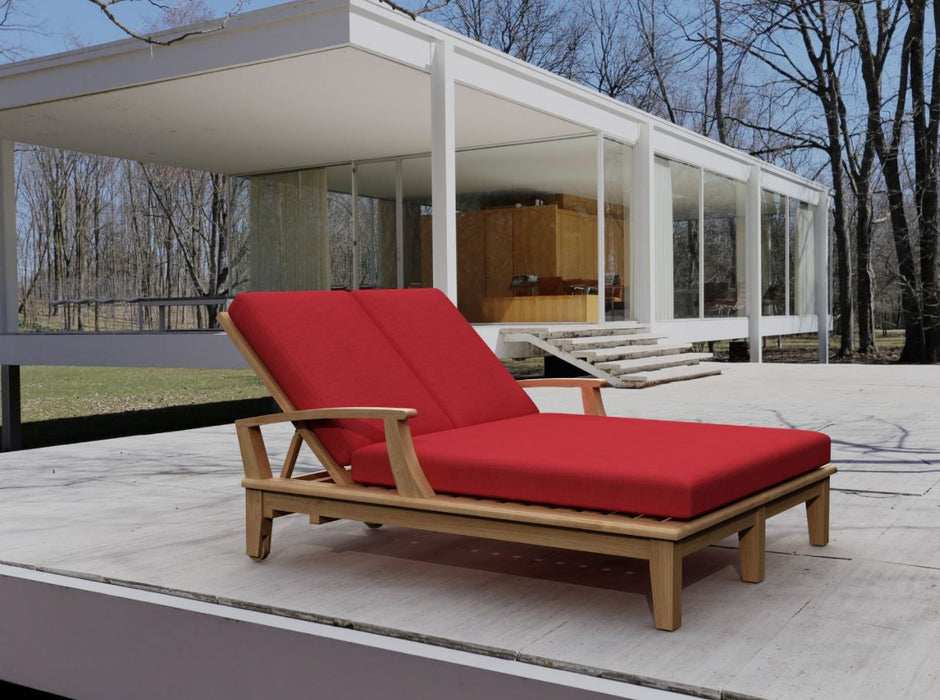 Anderson Teak Brianna Double Sun Lounger with Arm - SL-209