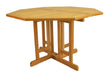 Anderson Teak Butterfly 47" Octagonal Folding Table - TBF-120BO