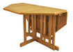 Anderson Teak Butterfly 47" Octagonal Folding Table - TBF-120BO